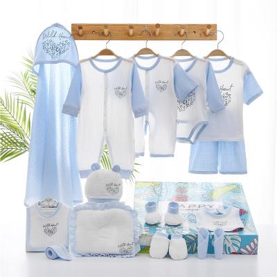 China Breathable Newborn Gift Box Four Seasons Suit Cotton Baby Clothes Supplies for sale