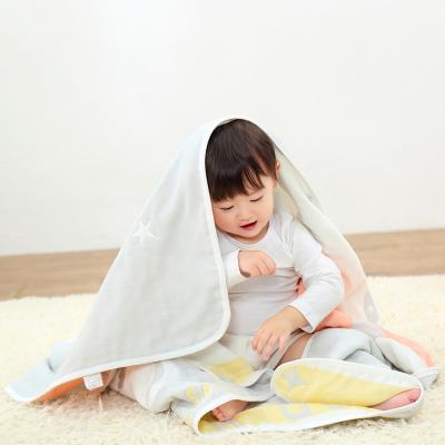 China Anti-static pure cotton soft children's bath towel is soft, high quality, breathable and thin comforter for sale