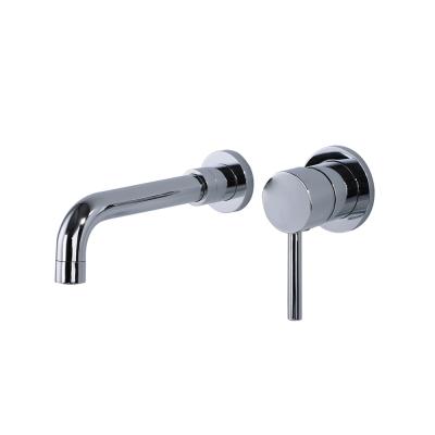 China Custom Wall Mounted Electric Faucets Hyundai Small Concealed To Wash Basin Copper Faucet for sale