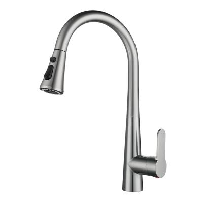 China Modern High Quality Brass Kitchen Faucet Kitchen Faucet Flexible Design for sale