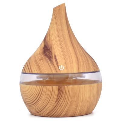 China Instalação Tabletop 300ml Popular Wood Mini Humidificador de Ar para Carro Desktop Home à venda