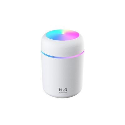 China Humidificador USB portátil H2O de mesa com iluminação LED e baixo nível de ruído à venda