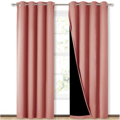 China Hotel Office Ready Made Blackout Window Blackout Triple Curtain For Window for sale