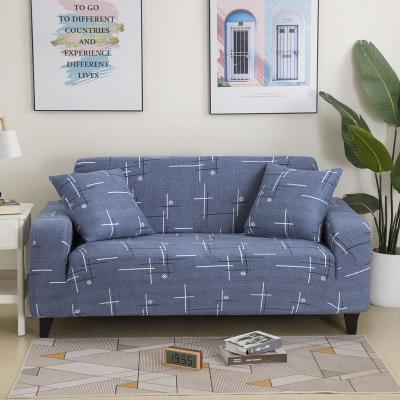 China Reusable digital printed 3 seater universal floral stretch non slip streachable elastic sofa covers for living room / for sale