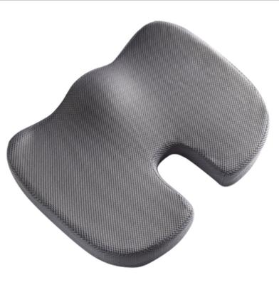 China Massage Home-Memory Foam Bamboo Charcoal Infused Ventilated Orthopedic Cushion for Car and Office Chair for sale