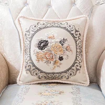 China Simple Polyester Jacquard Sofa Cushion Anti-Decubitus Decorative Atmospheric Cover for sale