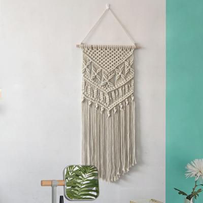 China Hot Selling Bohemian Art Hanging Tapestry Macrame Boho Home Hotel Decorative Wall for sale