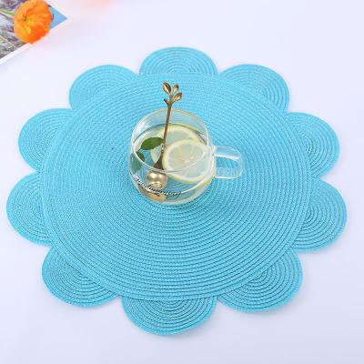 China Wholesale Hot Selling Oilproof Amazon New Design Flower Water Christmas Place Mat/Pad Mat/Table Mat for sale