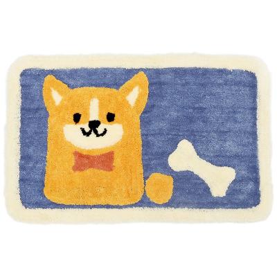 China Luxury Fluff Carpet Washable Household Microfiber Soft Lightweight Absorbent Light Weight Mats Kitchen Bath Floor Decoration Non Slip Bathroom Mat for sale