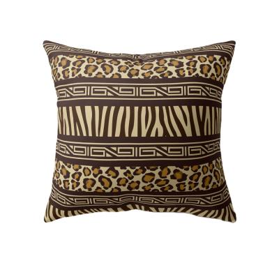 China 2021 Hot Selling Anti-static Decorative Leopard Pillow Case Cushion Cover Pillows Case Cover for sale