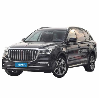 China Hongqi Leather HS7 2.0T Medium and Large Light Adult FWD Gasoline+48V Luxury Sedan SUV Hybrid Car for sale