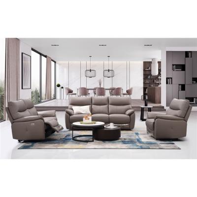 China (Size) 3+2+1 seater couch adjustable modern luxury leather lounge sofas (old) for sale