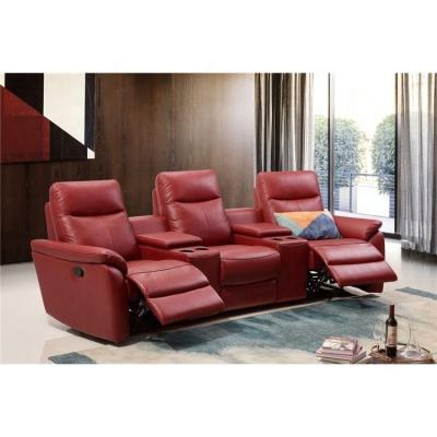 China Modern electric movie theater sofa leather home theater recliner chair for private theater for sale