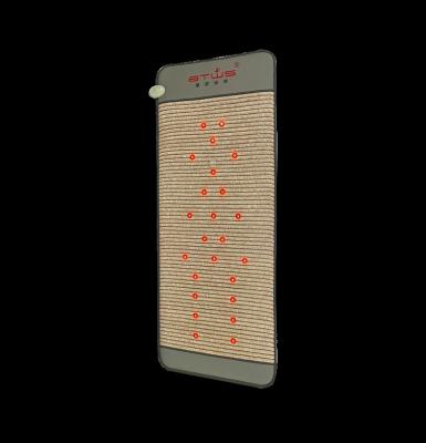 China +natural Infrared Stones Heating Electric Massage Pad Heating Pad Red Light Therapy Mat For Health Customization for sale