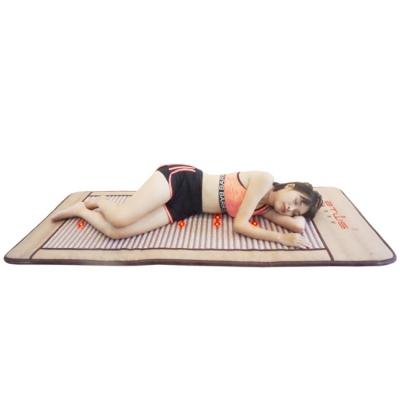 China Body Photon Energy Mat Tourmaline Negative Oxygen Ion Far Infrared Sauna Mattress For Detox Body Diet for sale