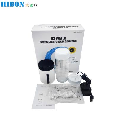 China Car Ionizer Portable Alkaline Hydrogen Rich Water Bottle Maker for sale