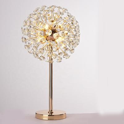 China Not Dimmable Bestsellers Drop Shaped Modern Decorative High Quality Crystal Lamp Bedside Desk Lamp Bedroom Table Lamp for sale