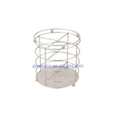 China Sustainable iron cookware rack /cutlery rack for sale