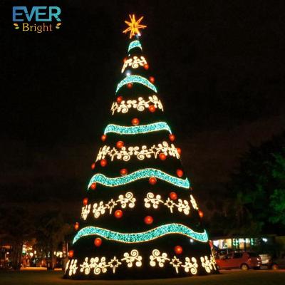 China Wholesale High Quality 10FT Holiday Decoration 20FT 30FT Artificial Christmas Tree Mixed 40FT To 50FT Outdoor PVC PE Decoration Giant for sale