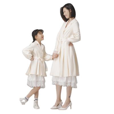 China 2021 New Real Anti-wrinkle Materials Windproof Children Long Coat For Clothing Supplies for sale