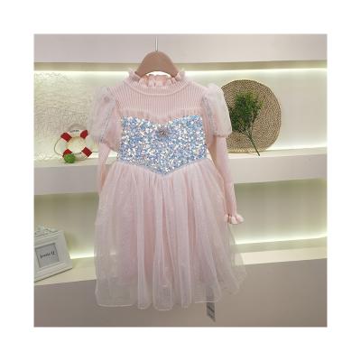 China Factory Sizes Soft Elastic Price Knitted Princess / Princess Dress Various For Apparel Products for sale