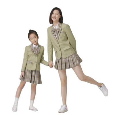 China Anti-Wrinkle/Elastic Manufacturers Supply Soft And Comfortable School Uniform Plaid Skirt For Garment Industry for sale