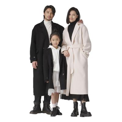 China Factory direct sales materials winter boys and girls breathable high quality woolen coat for clothing supplies for sale