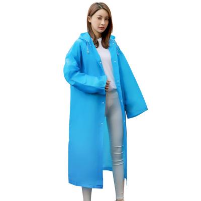 China Convenient Raincoats for Adults Fashion EVA Non-Disposable Male and Female Rain Gear for sale