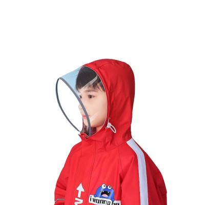 China Custom Logo Printing Children's Raincoat for Boys and Girls School Clothes for sale