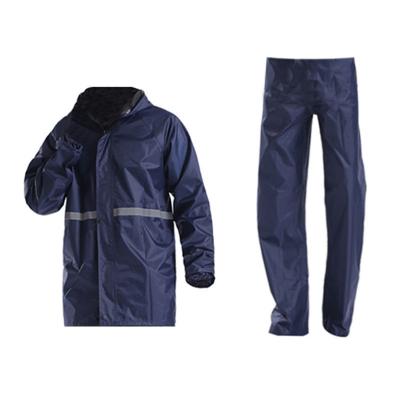 China Male Universal Raincoat and Reflective Pants Set Suitable for Outdoor Activities for sale