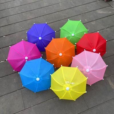 China Outdoor Cycling Cell Phone Umbrella Manual Open Small Size Rain and Wind Protection for sale