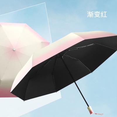 Chine Parapluie publicitaire en tissu Pongee 210T avec impression de logo personnalisé et conception étanche à vendre