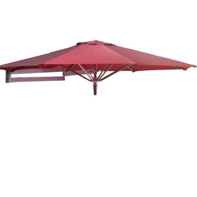 China Outdoor Villa Patio Telescopic Folding Sun Umbrella with Air Vent and All in 1 Function for sale