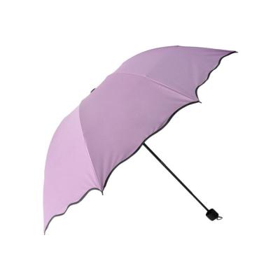 Chine Manuel personnalisé pour adultes ouverte pliable et changeant de couleur parapluie Invention pour la promotion à vendre