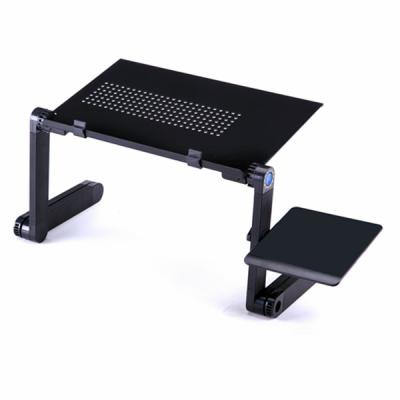 China Selling LAPTOP DESK Counting Whole Portable Aluminum Table Height Adjustable Legs Fold Table Mouse Pad Desk for sale