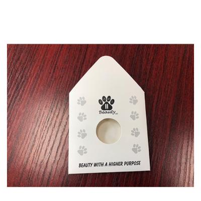 China Recycled Materials New Arrival Custom Paper Wrap For Plain Eye Shadows Packaging for sale