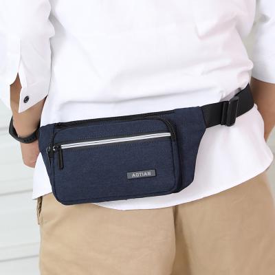 China Fashion Anti-theft Custom Sport Men's Waist Bag One Shoulder Bag Running Belt Bag for sale