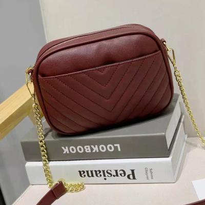 China 2021 Wholesale High Quality Fashionable Designer Ladies Sling Cross - Body PU Messenger Bags For Women for sale