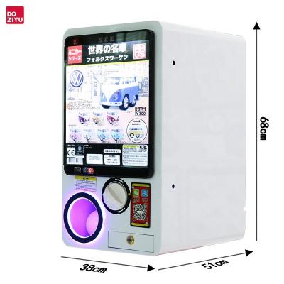 China 2022 DOZIYU Hot Selling Gashapon Gacha Gachapon Vending Machine Gift Electronic Coin Operated Toy Capsule Ball Egg Metal+Tempered glass+Acrylic for sale