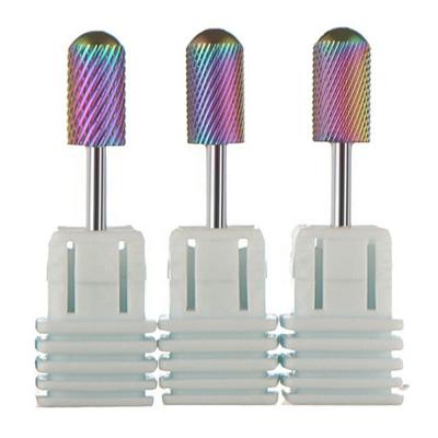 China Nail Drill Pro E-File Carbide Burs Nail Products Nail Drill Tungsten Hurricane Carbide Nail Drill Bits for sale