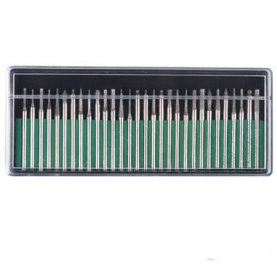 China Hot Selling Diamond Nail Bits Professional Nail Drill Full Set Acrylic Nail Drill Bits Set for sale