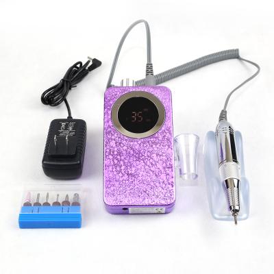 China Professional Pedicure Diamond Manicure Nail Drill Machine 20000RPM Electric Nail Drill Machine For Nail for sale