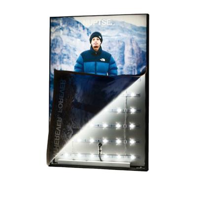 China Aluminum alloy + cable banner led light box for printing small size sign backlit led light box led backlit light box for sale