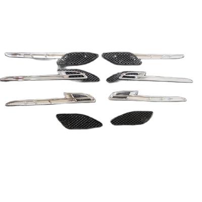 China Electroplating for Bentley Flying Spur Fender Grille Vents Modified Electroplating Strips for sale