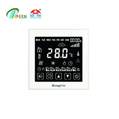 China Touch Screen Wifi New Smart HAVC Best Smartphone Enable Thermostat R302W-GC for sale