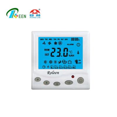 China HAVC Digital Radiator Traditional AC Single Programmable Thermostat RL308S for sale