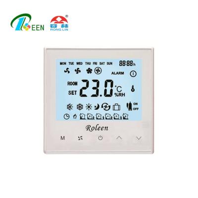 China RL301 Touch Screen LCD FCU Digital Room Thermostat RL301 for sale