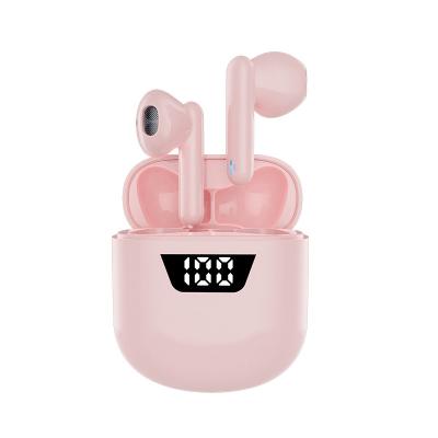 China In-Ear In Ear Waterproof Earbuds Earphone LCD Display Tws Wireless Headphones With Charging Case P66 for sale