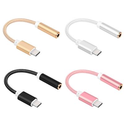 China New Product Quality Assurance Mobile Phone Type-c to 3.5mm Earphone Adapter Cable Type-c to 3.5 Adapter for sale