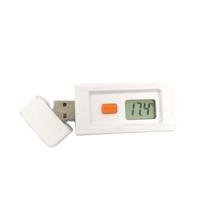 China Cold-Chain Pdf USB Waterproof Single Use Disposable Usb Temperature Data Logger for sale